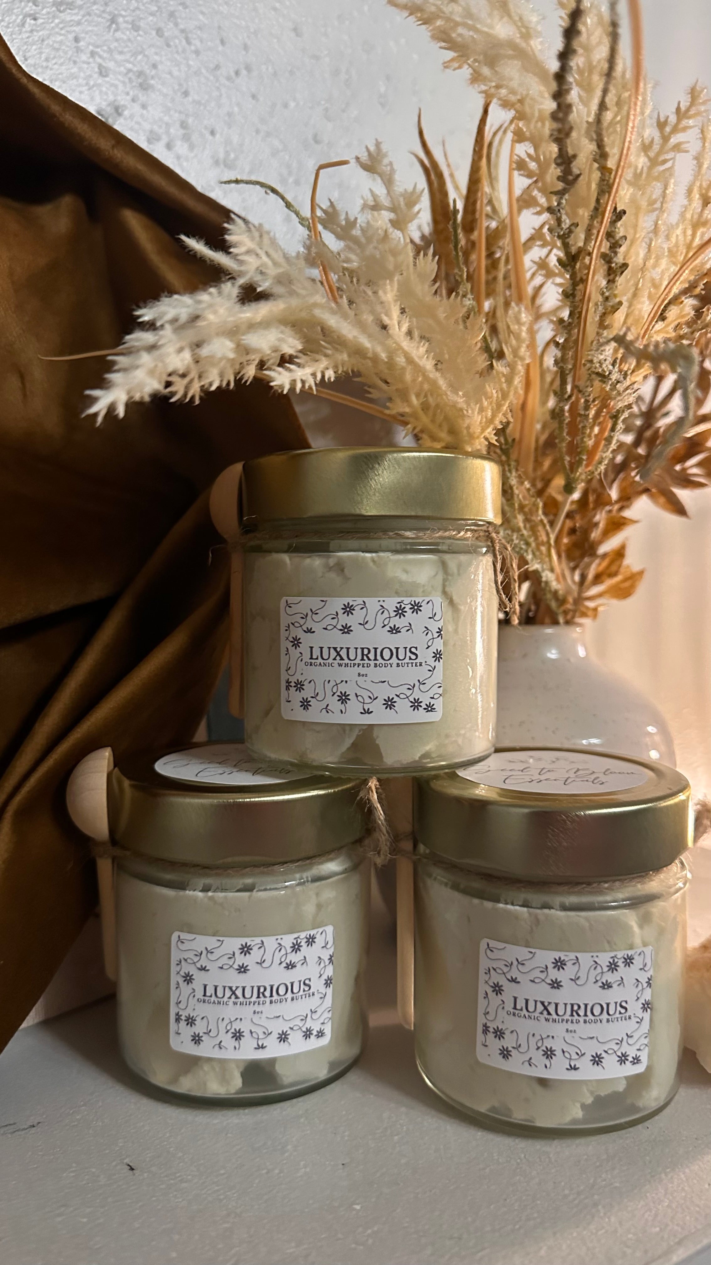 LUXURIOUS Organic Whipped Body Butter